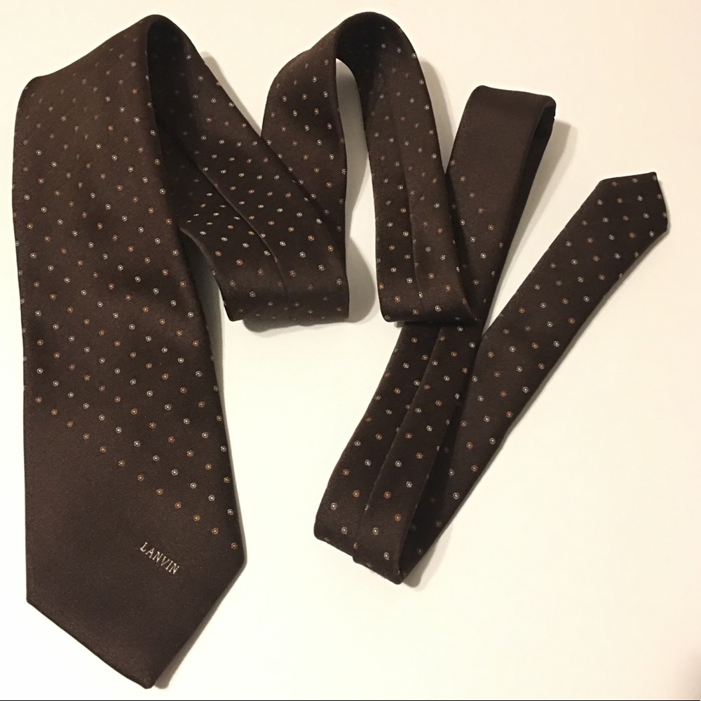 Lanvin Men's Tie Excellent Condition